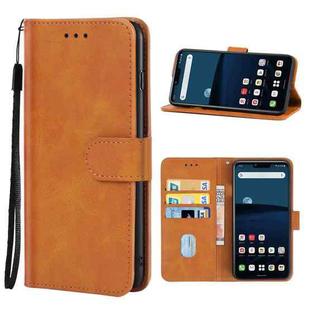 Leather Phone Case For LG Style3 L-41A JP Version(Brown)
