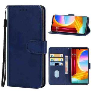 Leather Phone Case For LG Velvet 4G / 5G(Blue)