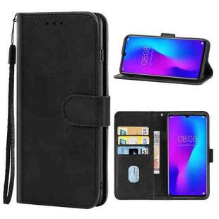 Leather Phone Case For Doogee N20 Pro(Black)