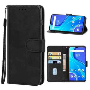 Leather Phone Case For UMIDIGI A7S(Black)