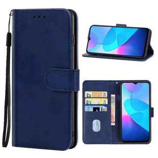 Leather Phone Case For vivo Y3s 2021(Blue)