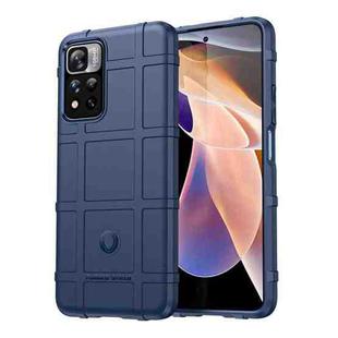 For Xiaomi Redmi Note 11 Pro 5G / Note 11 Pro+ 5G / Poco X4 NFC 5G Domestic Version Full Coverage Shockproof TPU Phone Case(Blue)