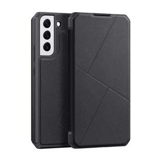 For Samsung Galaxy S22 5G DUX DUCIS Skin X Series Horizontal Flip Leather Phone Case(Black)