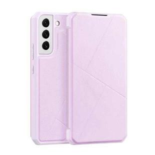 For Samsung Galaxy S22 5G DUX DUCIS Skin X Series Horizontal Flip Leather Phone Case(Pink)