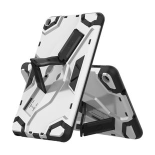 For Galaxy Tab A 8.0 2019 TPU + PC Shockproof Protective Case with Holder(Silver)