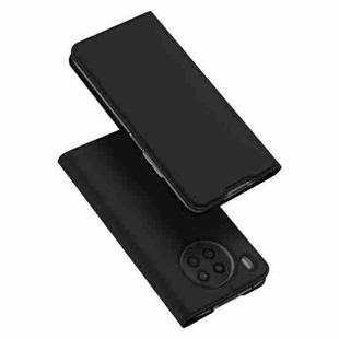 For Honor 50 Lite / Huawe nova 8i DUX DUCIS Skin Pro Series Horizontal Flip Leather Phone Case(Black)