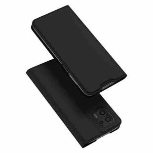 For Motorola Moto Edge 20 Lite DUX DUCIS Skin Pro Series Horizontal Flip Leather Phone Case(Black)