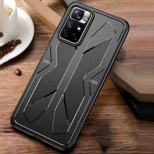 For Xiaomi Redmi Note 11 Pro TPU Cooling Gaming Phone All-inclusive Shockproof Case(Black)