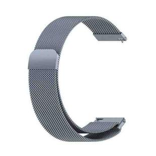 For Huawei Watch GT 3 46mm/GT Runner 22mm Milan Metal Watch Band(Grey)