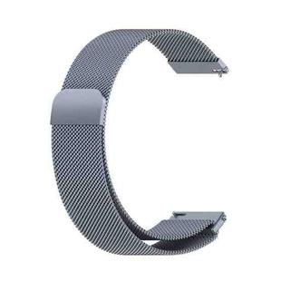 For Huawei Watch GT 3 42mm 20mm Milan Metal Watch Band(Grey)