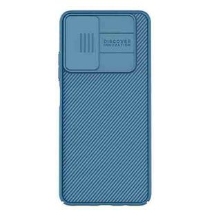 For Xiaomi Redmi Note 11 5G / 11T 5G / 11S 5G / Poco M4 Pro 5G NILLKIN Black Mirror Series Camshield PC Phone Case(Blue)