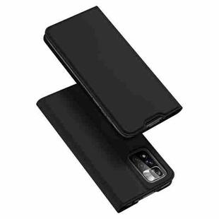 For Xiaomi Redmi Note 11 Pro / Redmi Note 11 Pro+ DUX DUCIS Skin Pro Series Shockproof Horizontal Flip Leather Phone Case(Black)