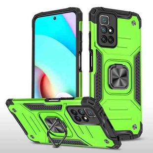 For Xiaomi Redmi 10 Magnetic Armor TPU + PC Phone Case(Green)