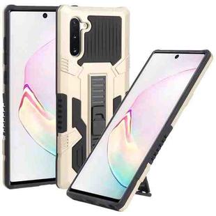 For Samsung Galaxy Note10 All Inclusive Double-color TPU + PC Phone Case(Gold)