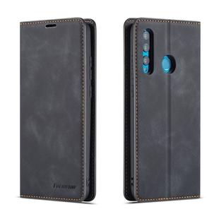 For Huawei P Smart+ (2019) Forwenw Dream Series Oil Edge Strong Magnetism Horizontal Flip Leather Case with Holder & Card Slots & Wallet & Photo Frame(Black)