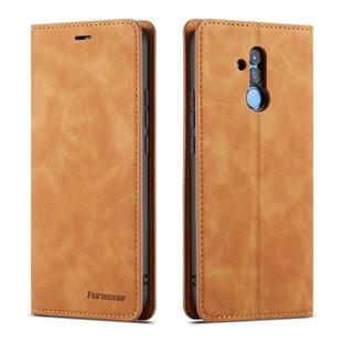 For Huawei Mate 20 Lite Forwenw Dream Series Oil Edge Strong Magnetism Horizontal Flip Leather Case with Holder & Card Slots & Wallet & Photo Frame(Brown)