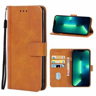 For iPhone 13 Pro Max Leather Phone Case (Brown)