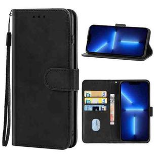 For iPhone 13 Pro Leather Phone Case (Black)