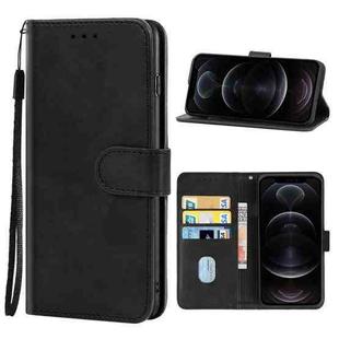For iPhone 12 Pro Leather Phone Case(Black)