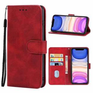 For iPhone 11 Leather Phone Case (Red)