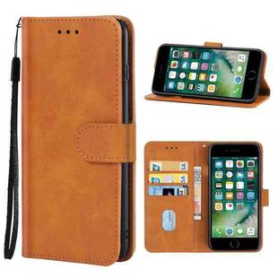 For iPhone SE 2022 / SE 2020 / 8 / 7 Leather Phone Case(Brown)