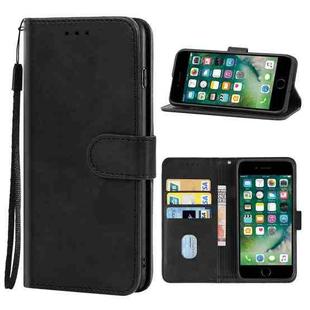 For iPhone SE 2022 / SE 2020 / 8 / 7 Leather Phone Case(Black)