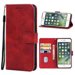 Leather Phone Case For iPhone 8 Plus / 7 Plus(Red)