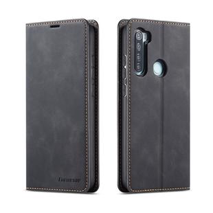 For Xiaomi Redmi Note 8 Forwenw Dream Series Oil Edge Strong Magnetism Horizontal Flip Leather Case with Holder & Card Slots & Wallet & Photo Frame(Black)