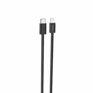 hoco X68 8 Pin PD True Color Charging Data Cable, Length: 1m(Black)