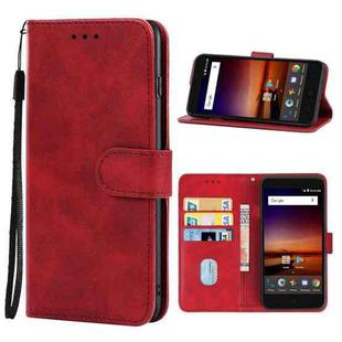 Leather Phone Case For ZTE Tempo X / Vantage Z839 / N9137(Red)