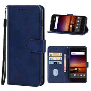 Leather Phone Case For ZTE Tempo X / Vantage Z839 / N9137(Blue)