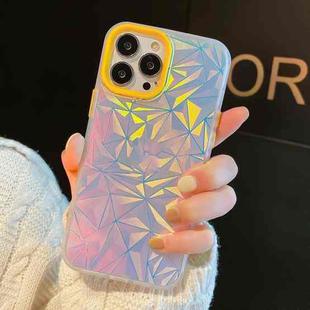 For iPhone 12 / 12 Pro Color Matching Lens Chameleon Series Protective Phone Case(Diamond Pattern)
