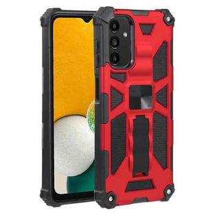 Shockproof TPU + PC Magnetic Protective Phone Case with Holder For Samsung Galaxy A13 4G/Galaxy A13 5G /Galaxy A13 Lite/Galaxy A04/Galaxy A04S/Galaxy A04E 4G(Red)