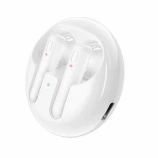 Borofone BW08 True Wireless Bluetooth Earphone with Charging Base(White)