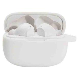 For JBL Wave 200TWS Silicone Earphone Protective Case(White)