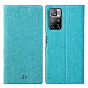 For Xiaomi Redmi Note 11 ViLi DMX Series Shockproof Magnetic Flip Leather Phone Case(Blue)
