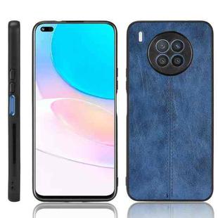 For Huawei nova 8i / Honor 50 Lite Sewing Cow Pattern Skin Phone Case(Blue)