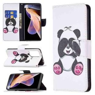 For Xiaomi Redmi Note 11 Pro / 11 Pro+ Colored Drawing Leather Phone Case(Panda)