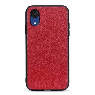 For Samsung Galaxy A03 Core Litchi Texture Leather Phone Case(Red)