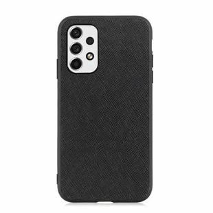 For Samsung Galaxy A53 5G Cross Texture Leather Phone Case(Black)