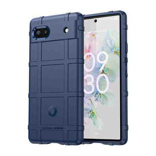 For Google Pixel 6a Full Coverage Shockproof TPU Phone Case(Blue)