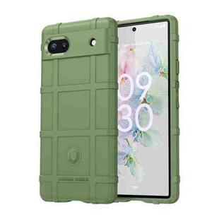 For Google Pixel 6a Full Coverage Shockproof TPU Phone Case(Green)