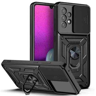 For Samsung Galaxy A33 5G Sliding Camera Design TPU + PC Phone Case(Black)