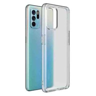 For OPPO Reno6 Z Armor PC + TPU Shockproof Phone Case(Translucent)