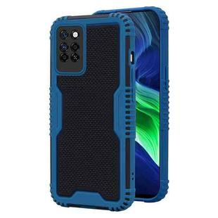 For Infinix Note 10 Pro Two-color PC + TPU Phone Case(Blue)