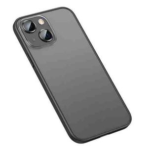 For iPhone 13 Matte PC + TPU Phone Case(Black)