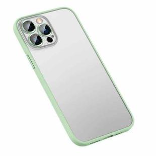 For iPhone 12 Pro Matte PC + TPU Phone Case(Green)