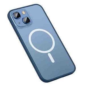 For iPhone 13 mini MagSafe Matte Phone Case (Dark Blue)