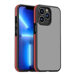 For iPhone 13 Pro Max TPE + TPU Shockproof Phone Case (Red)