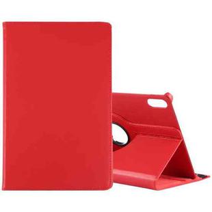 For Lenovo Tab P12 Pro 12.6 Litchi Texture Solid Color Leather Tablet Case(Red)